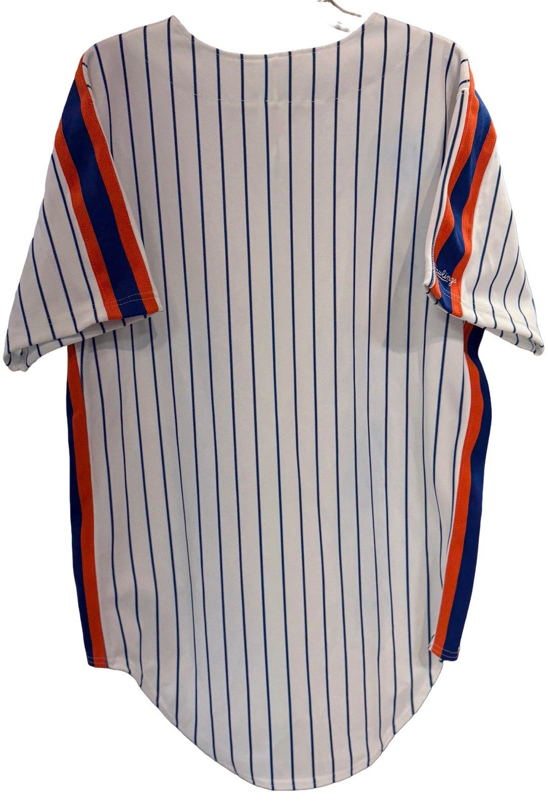 1986 Mets Team Signed Authentic Mets Jersey 34 Auto Hernandez Carter PSA 9 COA