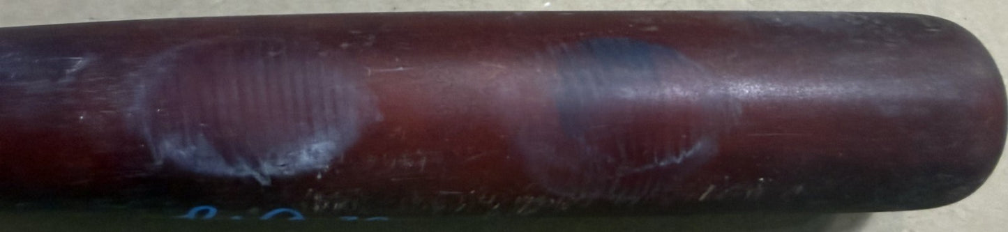 Pete Alonso Signed Game Used Chandler Axe Bat Mets Polar Bear Auto Fanatics MLB