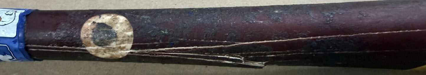 Pete Alonso Signed Game Used Chandler Axe Bat Mets Polar Bear Auto Fanatics MLB
