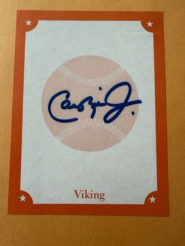 1997 CAL RIPKEN JR SIGNED THE ONLY WAY I KNOW HARD COVER BOOK  Auto Goldin Coa