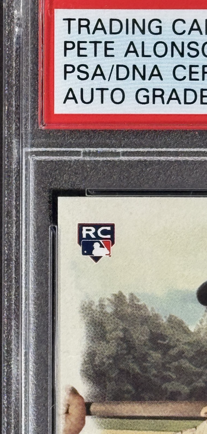 Pete Alonso Signed 2019 Allen & Ginter RC PSA 10 Auto Grade Mets Orioles Rookie