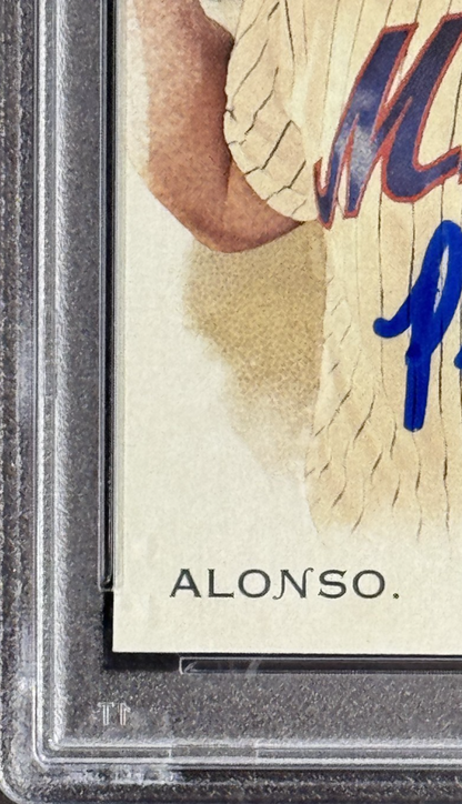 Pete Alonso Signed 2019 Allen & Ginter RC PSA 10 Auto Grade Mets Orioles Rookie