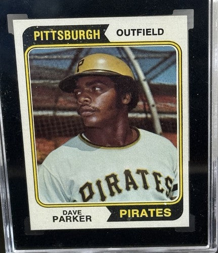 1974 Topps Dave Parker Rookie SGC 7 Nm - Mint Rc Hof Beauty Pittsburgh Pirates