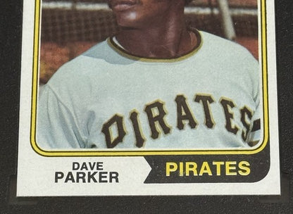 1974 Topps Dave Parker Rookie SGC 7 Nm - Mint Rc Hof Beauty Pittsburgh Pirates