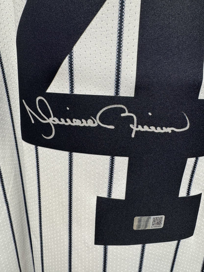Mariano Rivera Yankees #42 Signed Nike Jersey Men Walked On Moon Auto Steiner