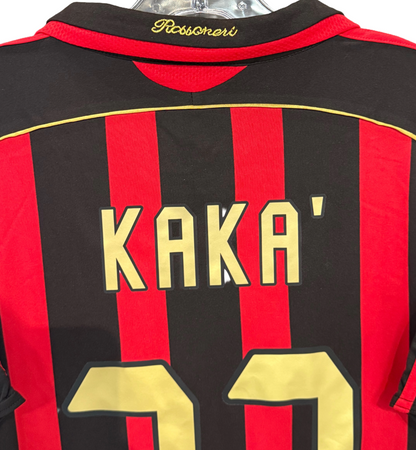 Ricardo Kaka Signed ClimaCool AC Milan Jersey #22 Auto BAS COA