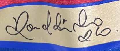 Ronaldinho Signed Commemorative Camp Nou Barcelona Nike Fit Jersey Auto BAS COA