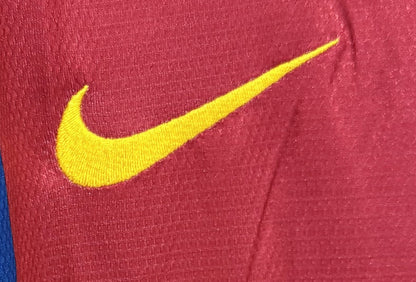 Ronaldinho Signed Commemorative Camp Nou Barcelona Nike Fit Jersey Auto BAS COA