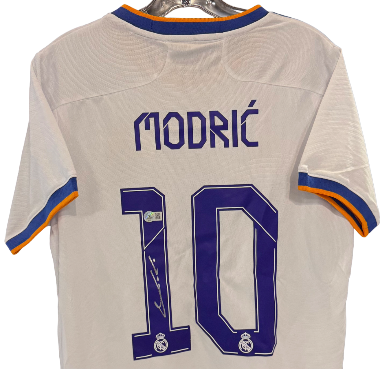 Luka Modric Signed Adidas AeroReady Real Madrid CF #10 Jersey M Auto BAS COA