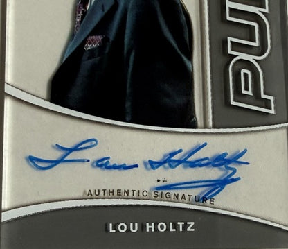 2015 Leaf Trinity Pure Lou Holtz #PA-LH1 Auto Sp Fighting Irish Mint HOF Coach