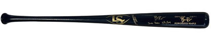 Ben Rice Signed Louisville Slugger Game Model Bat Yankees 3 Hr 7rbi Auto Steiner