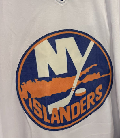 Bryan Trottier Signed Jersey 8 Stat MVP HOF ROY 524 AUTO Islanders Steiner COA