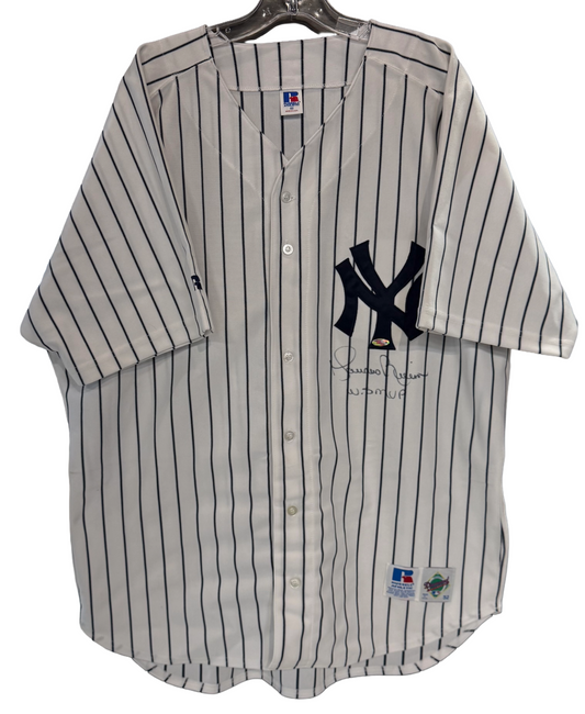 Mariano Rivera Signed Russell Authentic  Yankee Jersey WS MVP Auto Steiner Coa