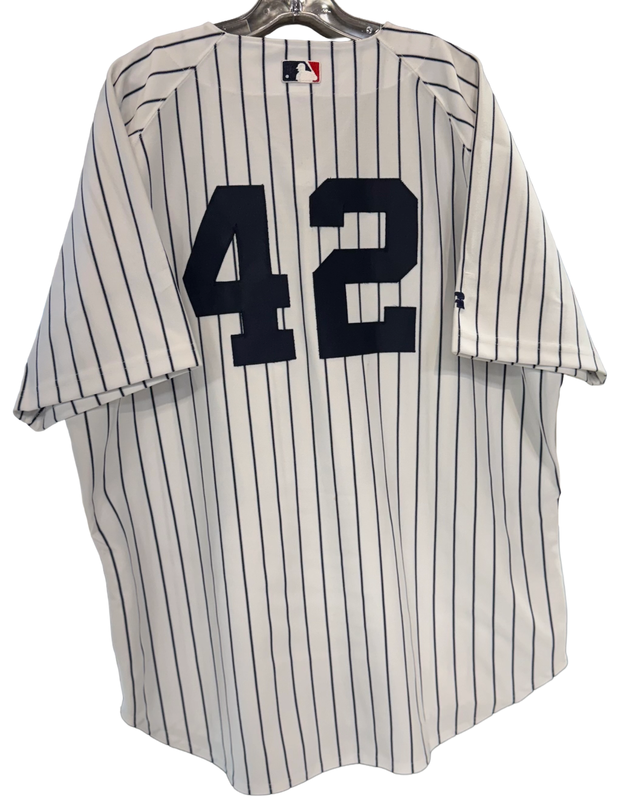 Mariano Rivera Signed Russell Authentic  Yankee Jersey WS MVP Auto Steiner Coa