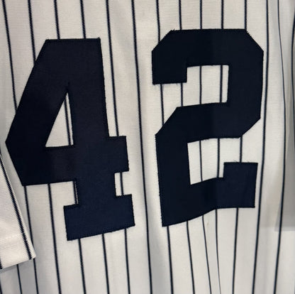 Mariano Rivera Signed Russell Authentic  Yankee Jersey WS MVP Auto Steiner Coa