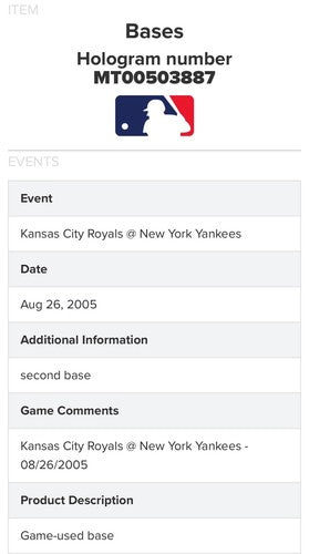 Robinson Cano Signed Game Used 2005 Rookie Year Yankees 2nd Base Steiner COA MLB