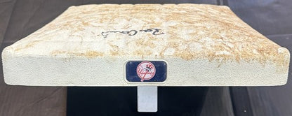 Robinson Cano Signed Game Used 2005 Rookie Year Yankees 2nd Base Steiner COA MLB