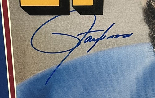 Lawrence Taylor Signed Framed Sports Illustrated 16x20 Photo Giants 1986 SB JSA
