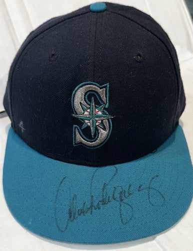 Alex Rodriguez Signed Game Worn Used Seattle Mariners Vintage 1996 Hat Auto COA