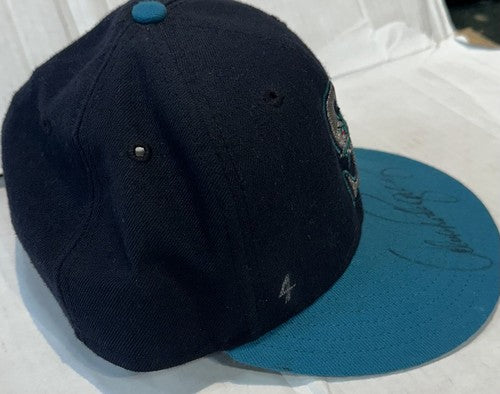 Alex Rodriguez Signed Game Worn Used Seattle Mariners Vintage 1996 Hat Auto COA