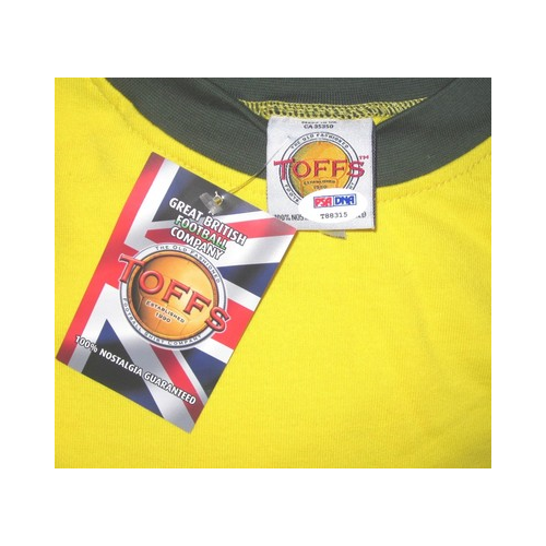 Pele Signed Brazil soccer jersey #10 CBD Shirt Mint Autograph Legend Psa coa