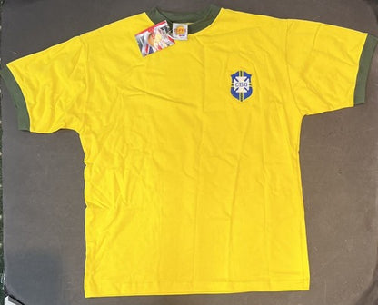 Pele Signed Brazil soccer jersey #10 CBD Shirt Mint Autograph Legend Psa coa