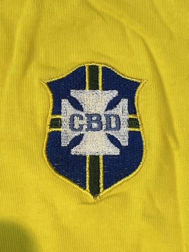 Pele Signed Brazil soccer jersey #10 CBD Shirt Mint Autograph Legend Psa coa