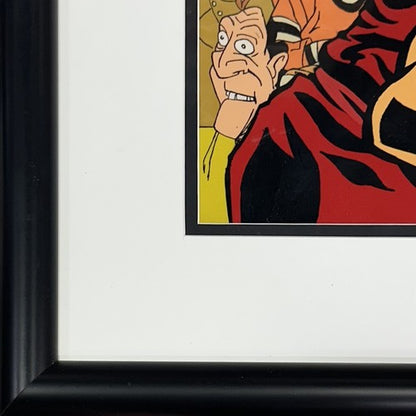 Charles Barkley 17x19 Nike Original Hand Painted Cel Framed RARE Hof Cell