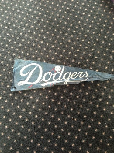 Brooklyn Dodgets Vintage Original Pennant  Worn