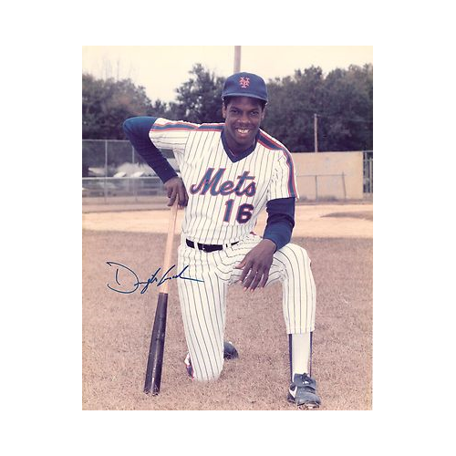 Dwight Gooden Signed Auto 8x10 Unframed Vintage Photograph Mets RARE