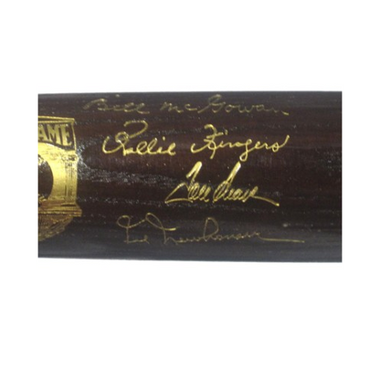 Tom Seaver Rollie Fingers Hal Newhouser McGowan Hall of Fame HOF 1992 Bat /1000