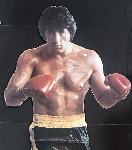 Rocky Sylvester Stallone SIGNED Life Sized Standee JSA LOA Autograph RARE 1/1