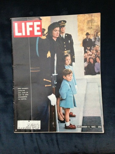 Life Magazine Caroline Kennedy  John Jr President Kennedy December 6 1963 Nm