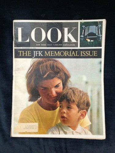 Look Magazine Jfk Memorial Issue  Nov 17 1964 Kennedy & March 7 1967