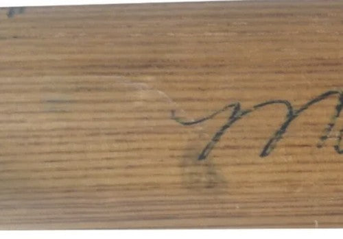 Mookie Wilson Game Used LS W276 Signed Bat Vintage Auto 1984 85 Mets WS Champs