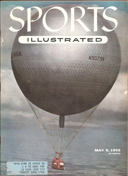 Sports Illustrated Magazine Hot Air Balooning May 9 1955 Mint Crisp s.i beauty