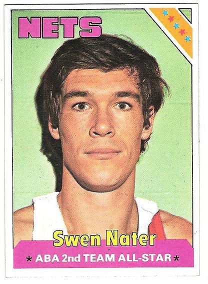 1975 Ny Nets topps team 8 Card Lot NM - Mint Sharp Cards Taylor #242 Nater #231