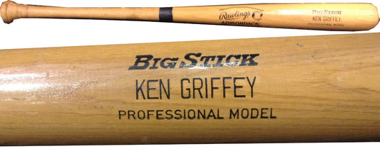 Ken Griffey Sr Game Used Rawlings Big Stick Bat BW 27 Handle Reds COA all star