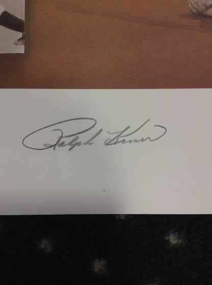 Ralph Kiner Signed Pittsburgh Pirates 18" by 24" Lithograph Autograph LE 500