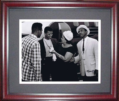 Muhammad Ali Signed Cassius Clay 11x14 Photo rare auto pics Proof coa LE /100