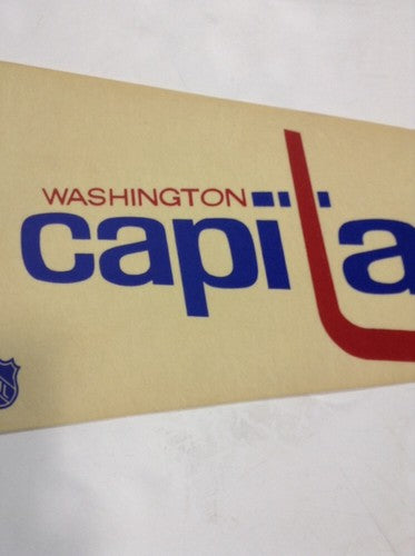 Washington Capitals Original Nhl Licensed hockey Pennant 1970s vintage Rare