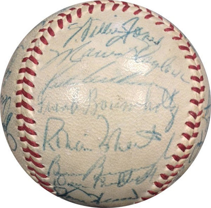 1957 Philadelphia Phillies Team Signed NL Giles Baseball 30 Autos Ashburn COA