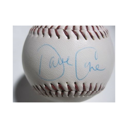 David Cone Signed Official Mets NL Baseball 241 K's 1991 Autograph CBM COA