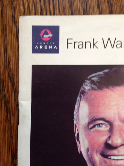 Frank Sinatra A Summer Affair Original 1992 Concert Program 9X12 Nice Shape nm
