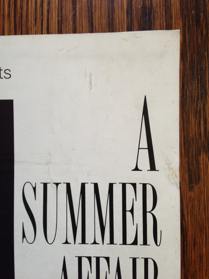 Frank Sinatra A Summer Affair Original 1992 Concert Program 9X12 Nice Shape nm