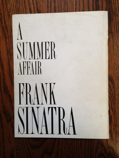 Frank Sinatra A Summer Affair Original 1992 Concert Program 9X12 Nice Shape nm