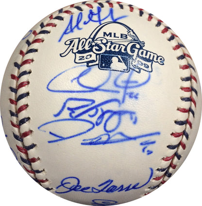 2009 National League NL All Star Team Signed Baseball 21 Autos Utley MLB Holo