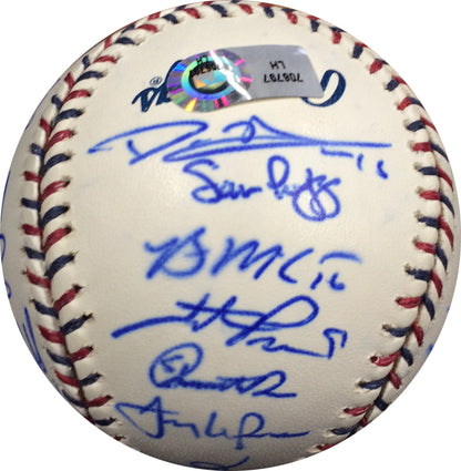 2009 National League NL All Star Team Signed Baseball 21 Autos Utley MLB Holo