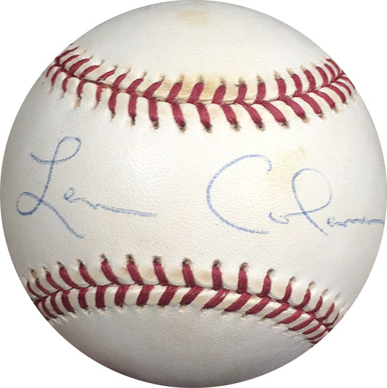 Leonard S. Coleman Jr. Single Signed ONL Baseball Auto MLB President COA