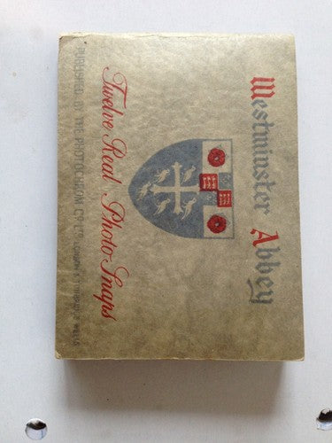 Westminster Abbey Twelve Real Photo Snaps 1930 S Gem Mint Rare  Beautiful Shape